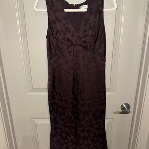 BCBG Dark Brown Midi Dress
